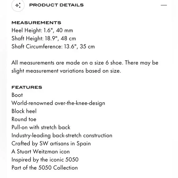 Stuart Weitzman Reserve Black Leather Over the Knee Boots Size - Picture 12 of 12